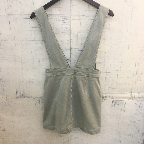 Free People Mallory Jumper in Olive Size 2 - Picture 4 of 8